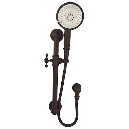Newport Brass Slide Bar with Hand Shower Set, Oil Rubbed Bronze, Wall 280E-10B